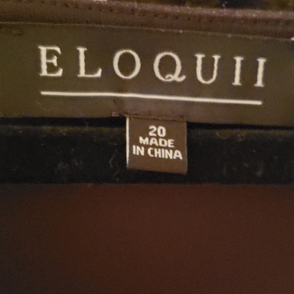 ELOQUII FIT AND FLARE MIDI DRESS - Picture 6 of 6